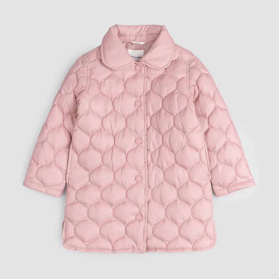Miles the Label girls quilted jacket