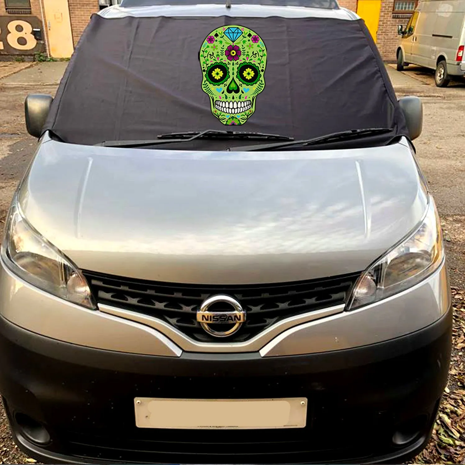 NV200 Screen Wrap - Sugar Skull