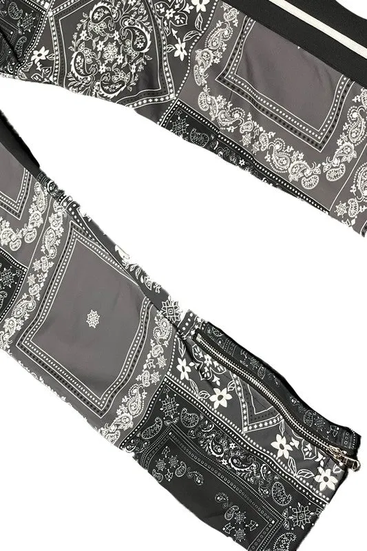 Paisley Bandana Print Track Pants choice of colors