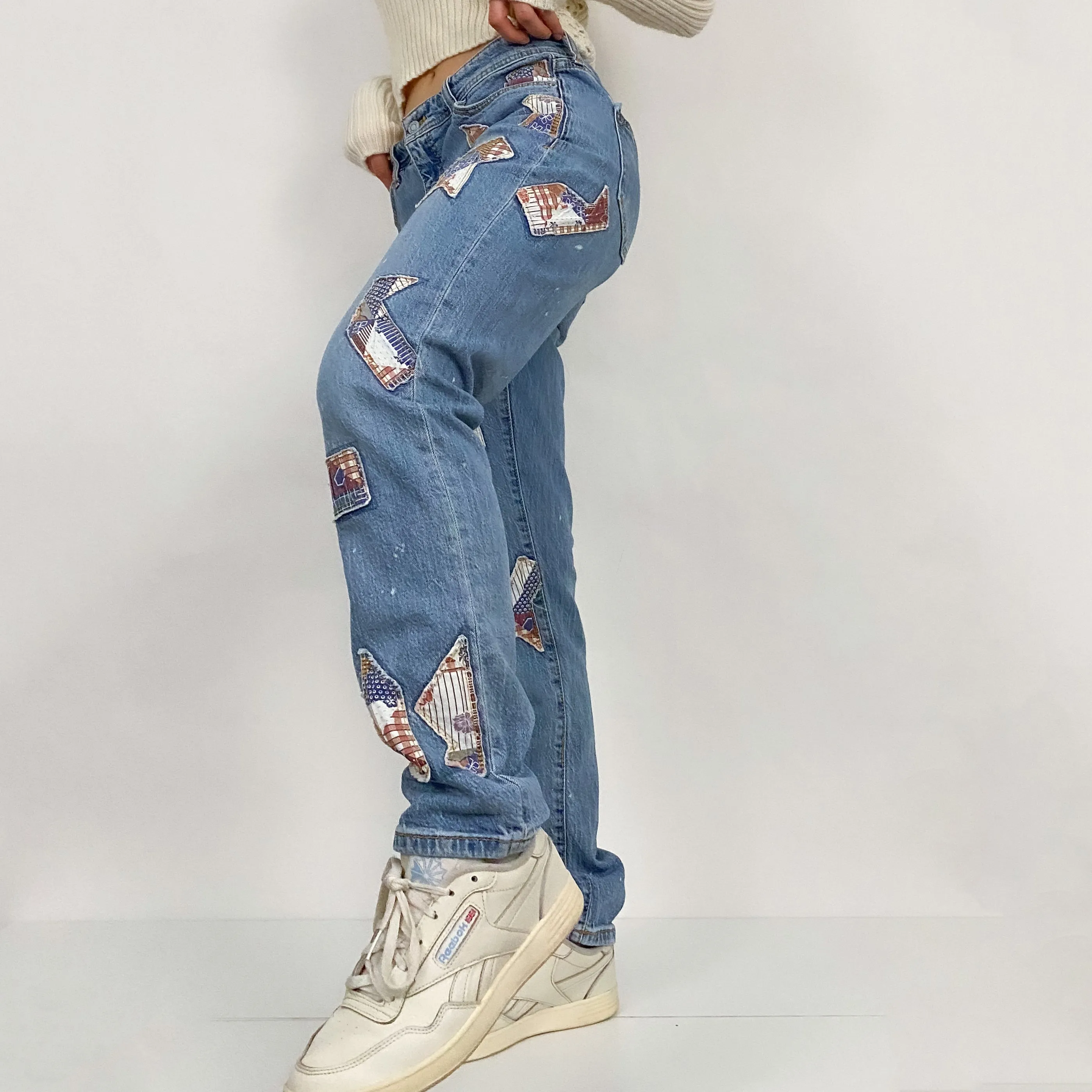 Patchwork Americana Jeans