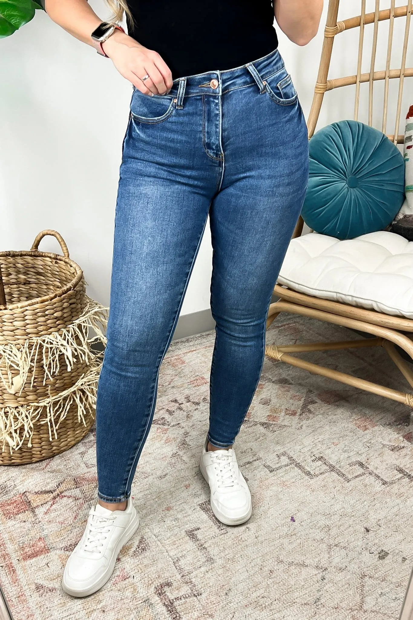 Phoebee Push-Up Skinny Jeans - FINAL SALE