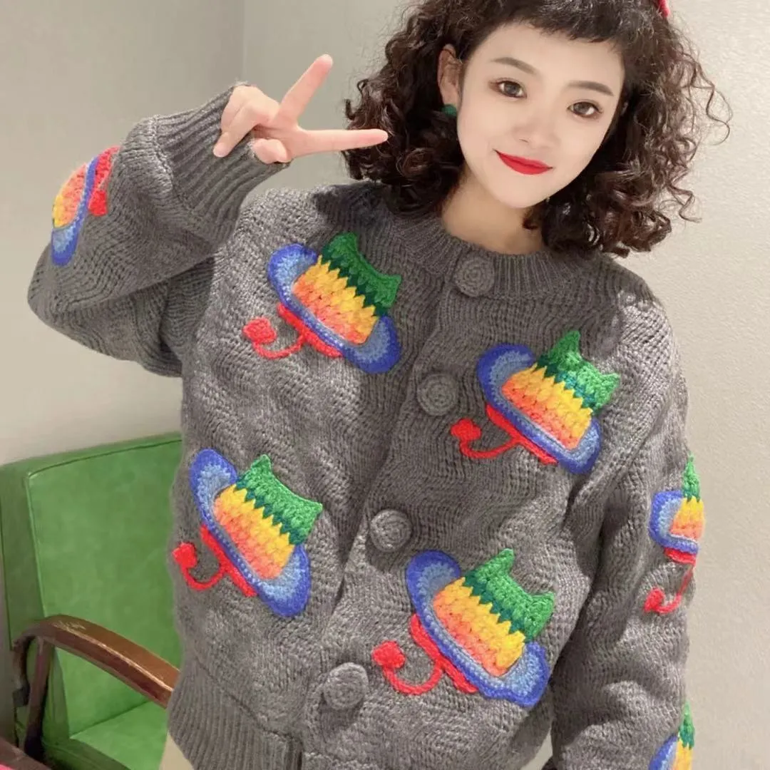 RAINBOW CAT Sweater