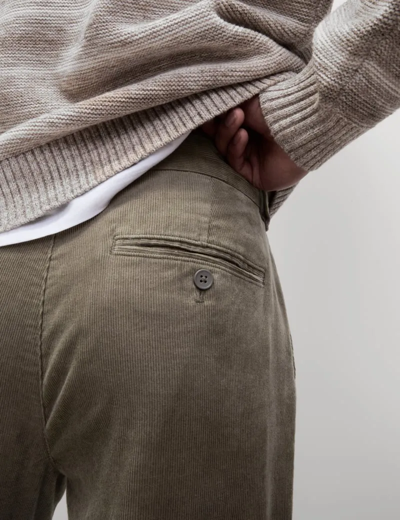 Regular Fit Corduroy Chinos