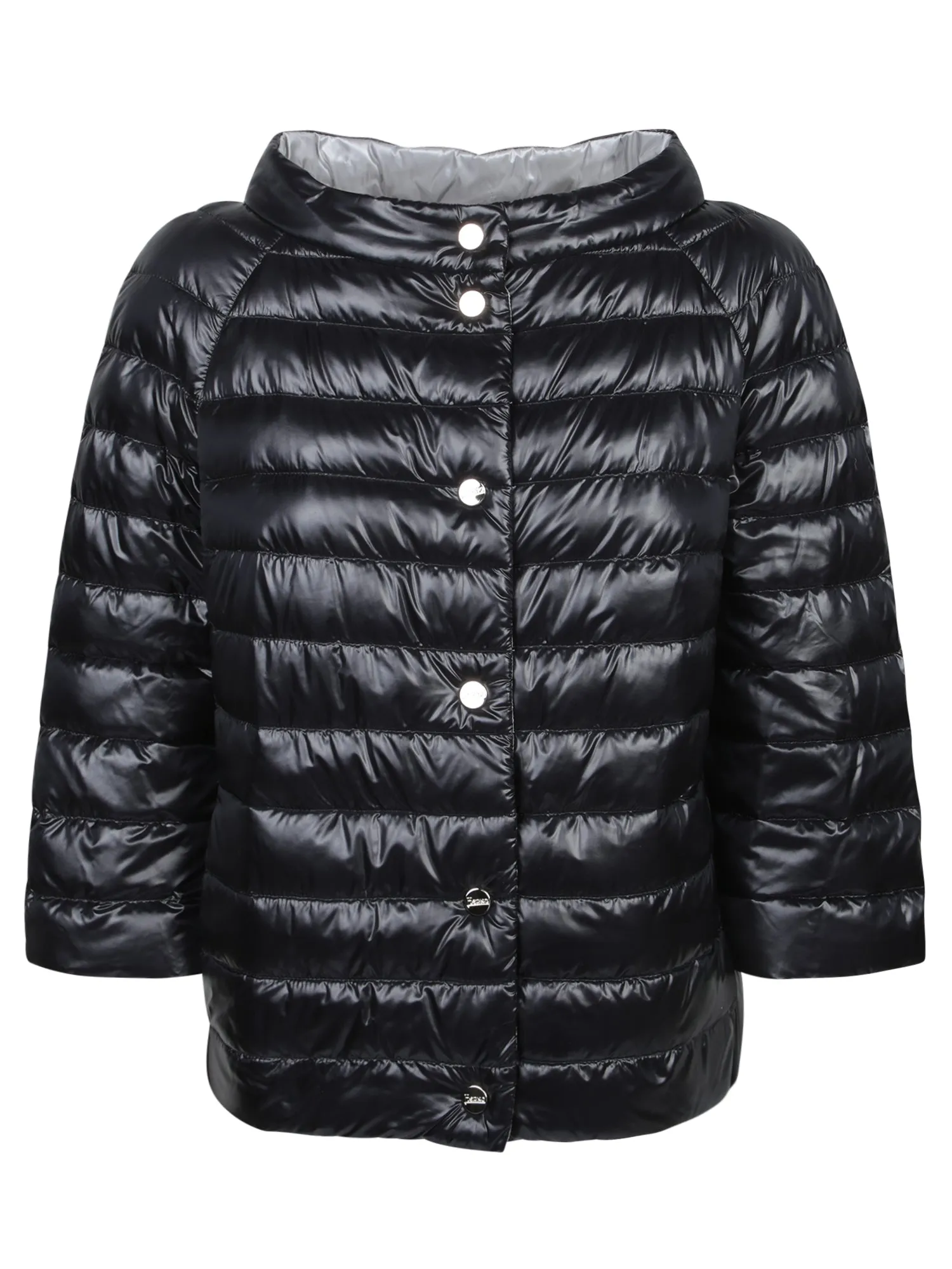 Reversible Nylon Black Cape