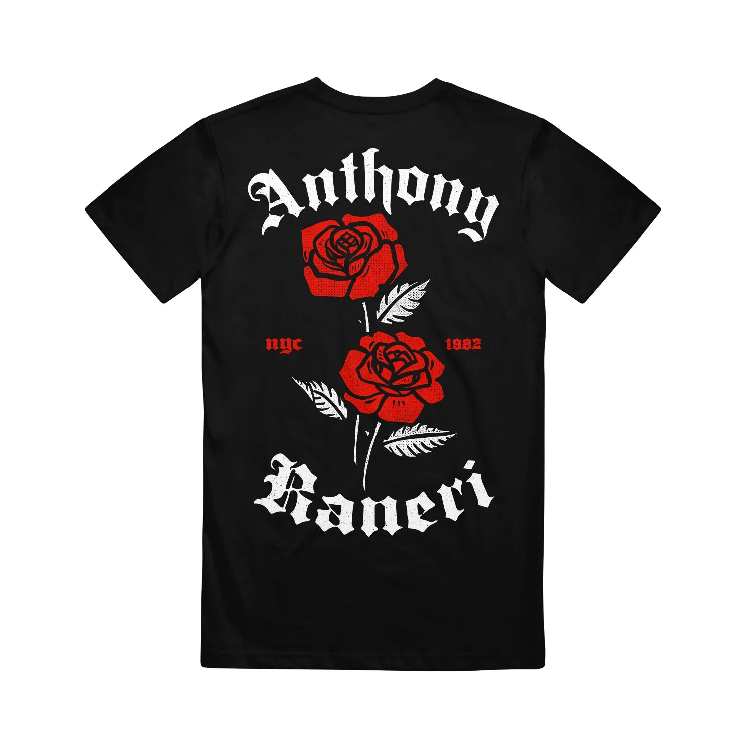 Roses Black Tee