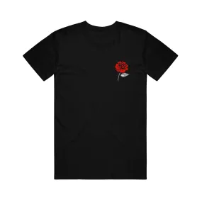 Roses Black Tee