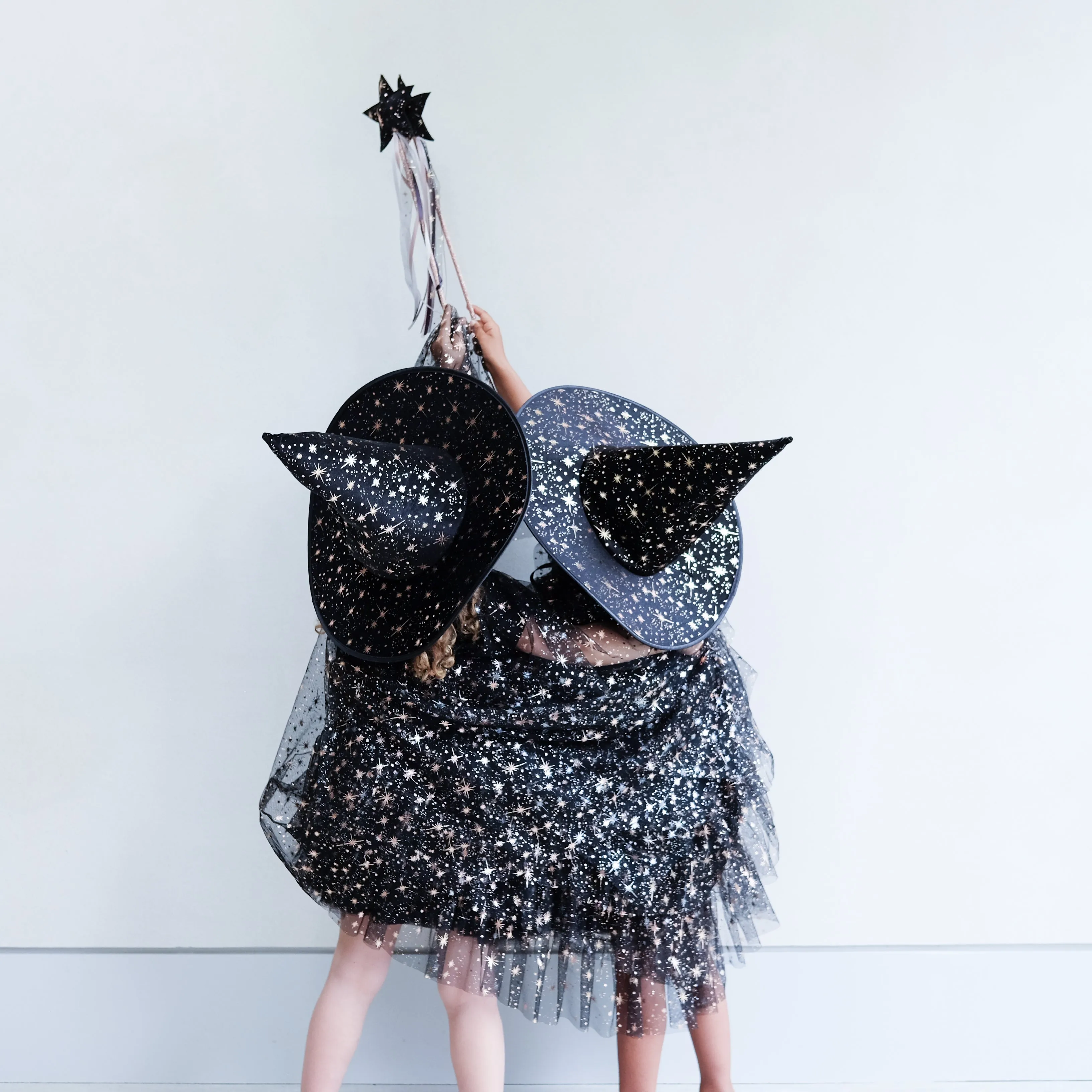 Ruffle aurora witch cape