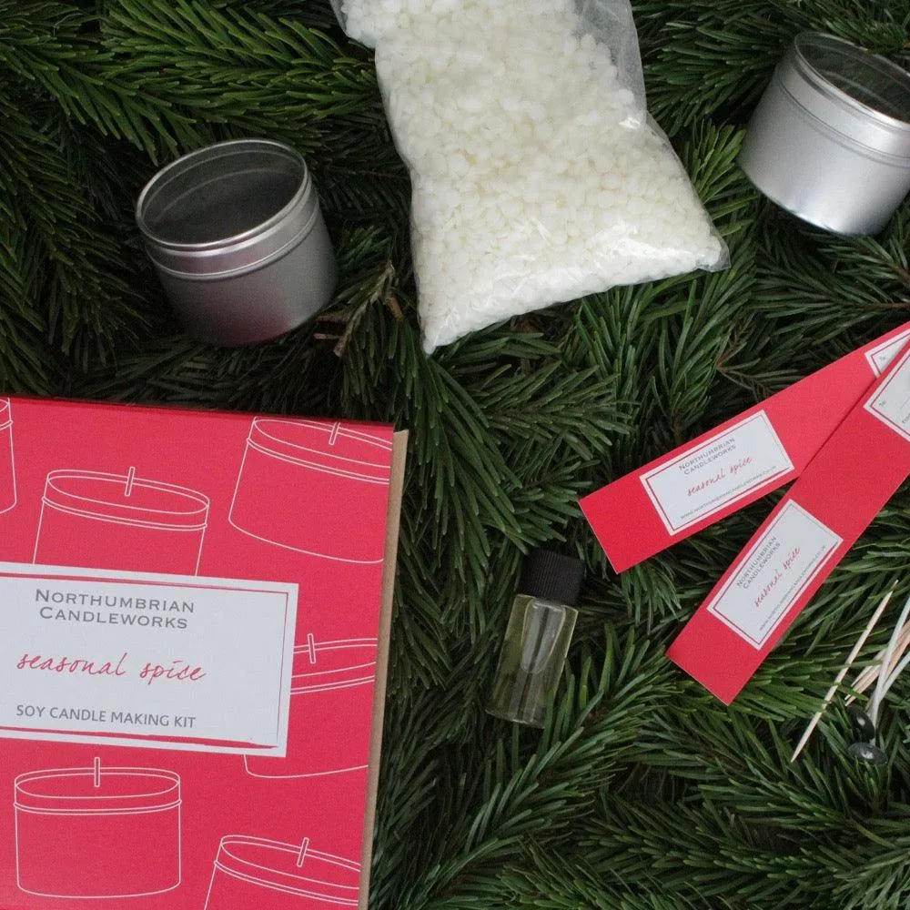Seasonal Spice Candle Making Kit