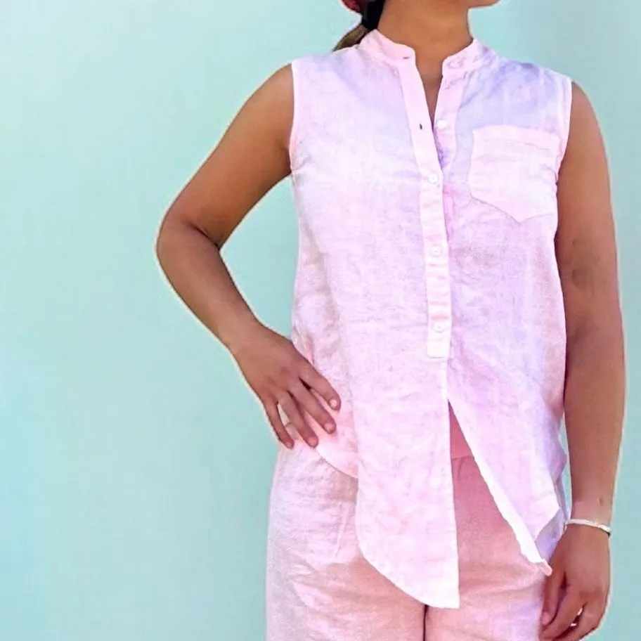 Sleeveless Tail Shirt