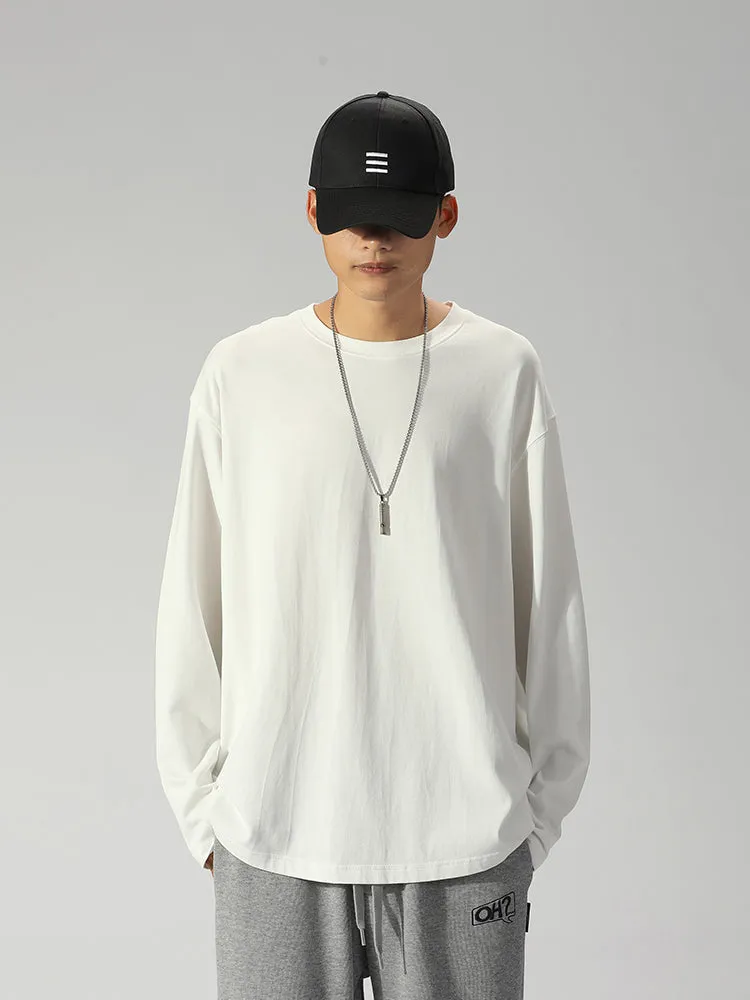 Soft Cotton Long-Sleeve Tees