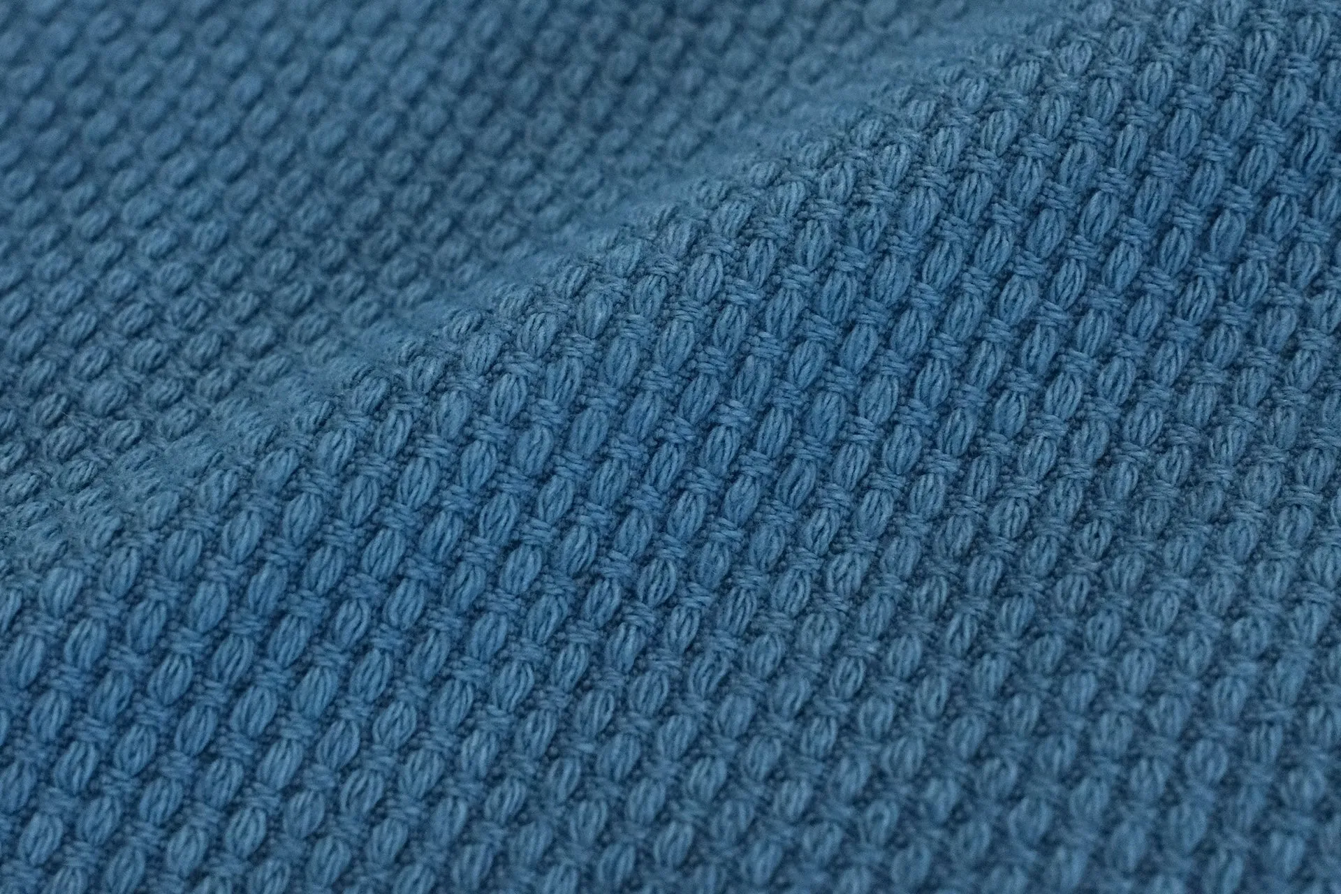 Studio D'Artisan 12.5oz "Awa-Ai" Natural Indigo Dyed Sashiko Trousers (Relaxed Tapered Fit)
