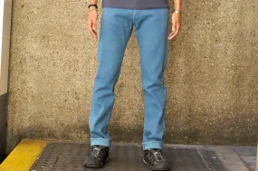 Studio D'Artisan 12.5oz "Awa-Ai" Natural Indigo Dyed Sashiko Trousers (Relaxed Tapered Fit)