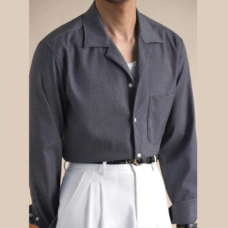 Tailored collar old money shirt