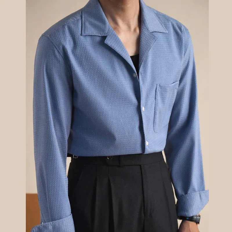 Tailored collar old money shirt