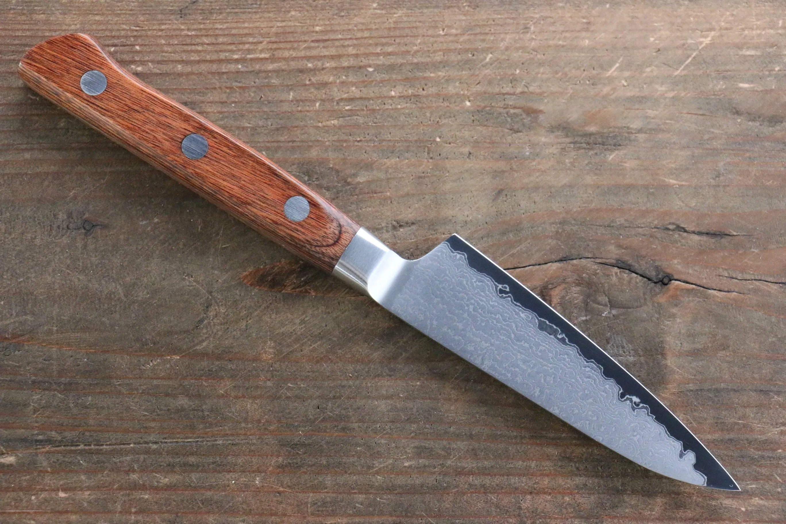 Tamahagane Kyoto 63 Layer Damascus Paring 90mm KP-1109
