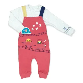 Train Rail Unisex Overall Set