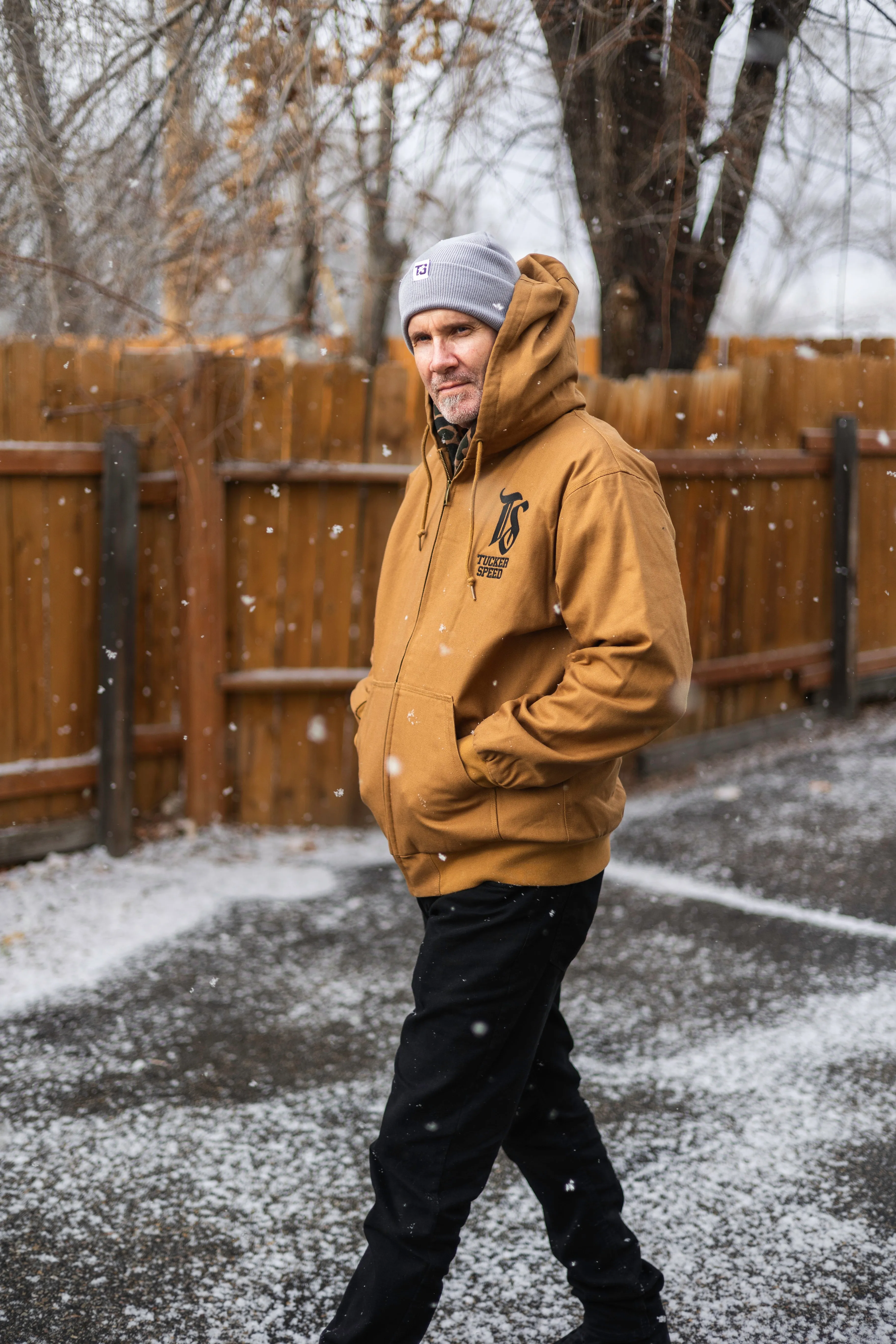 Tucker Speed Insulated Canvas Workwear Jacket - Tan