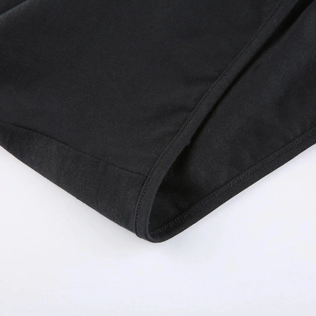 WLS Irregular Hollow Slim Tee