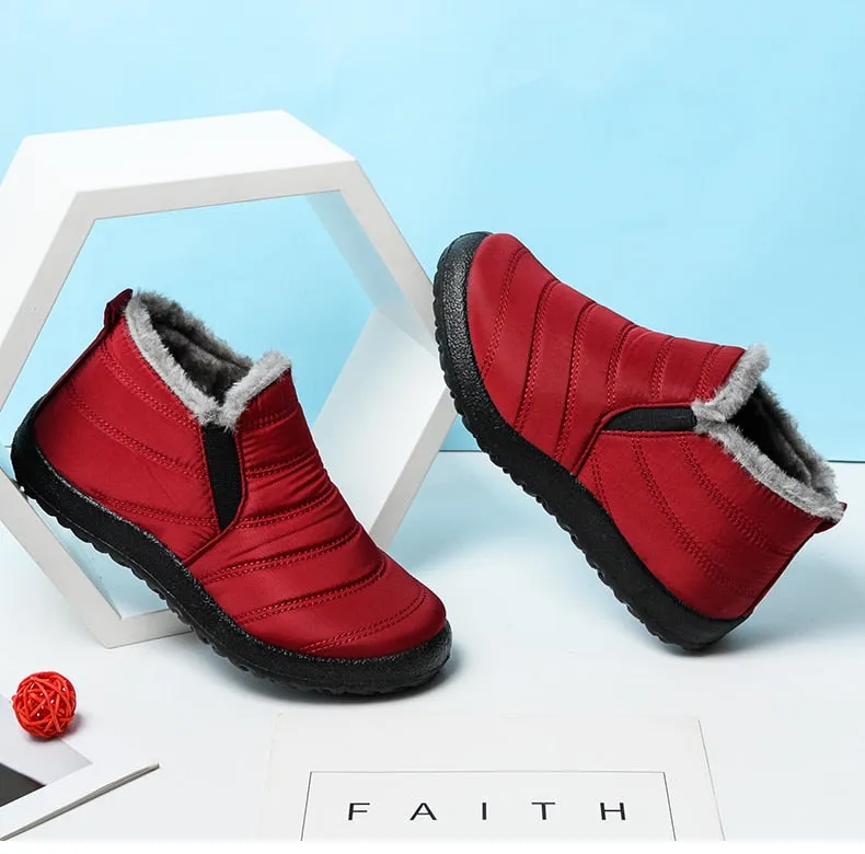 Women Boots Ultralight Winter Shoes Women Ankle Botas Mujer Waterpoor