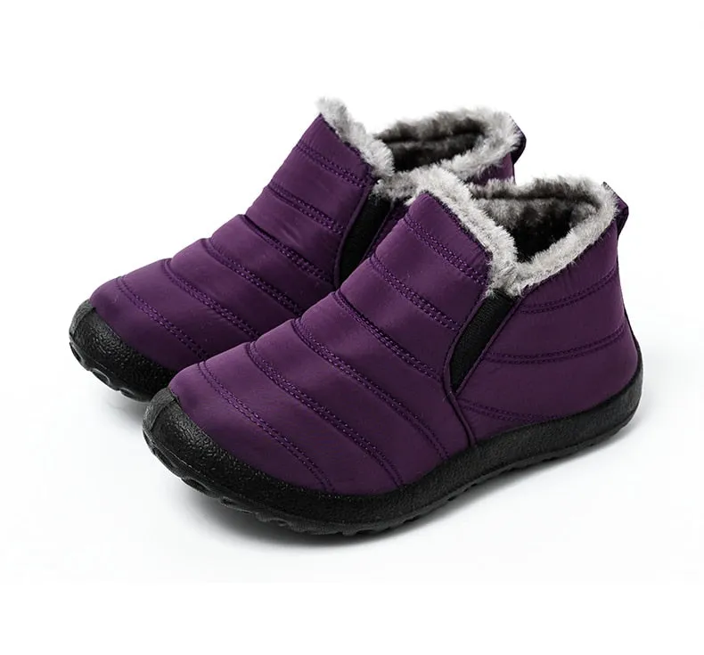 Women Boots Ultralight Winter Shoes Women Ankle Botas Mujer Waterpoor