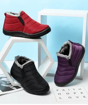 Women Boots Ultralight Winter Shoes Women Ankle Botas Mujer Waterpoor