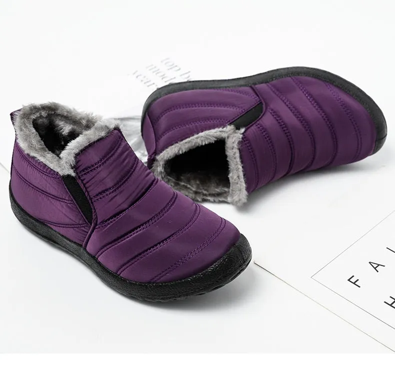 Women Boots Ultralight Winter Shoes Women Ankle Botas Mujer Waterpoor